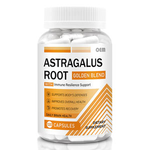 Capsules de racine d'astragale, extrait pur de racine de Huang Qi de qualité supérieure, non OGM, végétalien, bien-être quotidien traditionnel chinois - Product Image 2