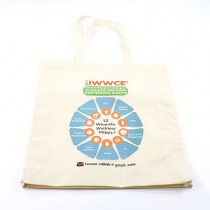 New Arrival Custom <b>Large</b> <b>Plain</b> Shoulder Shopping Cotton <b>Canvas</b> Tote Bags With Silk Screen Printing Logo - Product Image 1