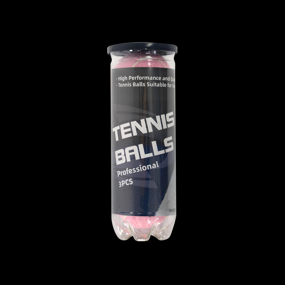 Balle de tennis rose clair 3 pièces-tube gonflable
