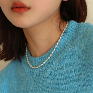 Collar de Perlas de Agua Dulce Zooying con Cuentas de Oro, Joyería Fina, Collar de Perlas Pequeñas con Cuentas de Oro <span class=keywords><strong>Real</strong></span> - Product Image 5