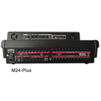 Consola Mezcladora Digital, Sistema de Sonido para DJ, Sistema PA de 24 Canales, Pantalla Táctil, Grabadora Integrada, Wi-Fi, Ajuste Inalámbrico y por Cable