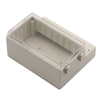 Boîte de jonction ABS plastique anti-poussière étanche IP67 boîtiers électriques universels boîtier de projet avec couvercle 222x185x106mm