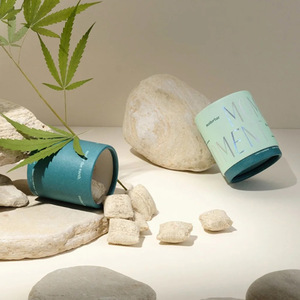 Phân Hủy Sinh Học Tùy Chỉnh In Kích Thước Logo Vòng Quà Tặng Trà Xi Lanh Bao Bì Hộp Nến Các Tông Cấp Thực Phẩm Ống Giấy - Product Image 5