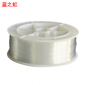 Blue Rainbow Fiber Optic Cable 1.0mm 250m Roll Lightweight Led Light Source For Starry Sky Decoration - Product Image 1