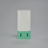 Conteneur de déodorant en PP de forme ronde de 15 ml/30 ml/50 ml pour l'emballage cosmétique, le sérum pour la peau et les faux cils