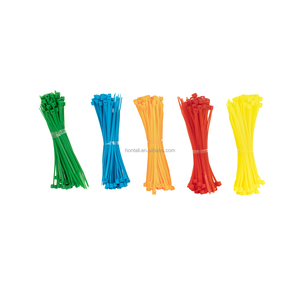 Attache-câbles en nylon 66 autobloquant de couleur noire naturelle, logo personnalisé, fabricant professionnel, UL94V-2 - Product Image 2
