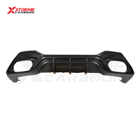 Difusor Trasero Inferior de Fibra de Carbono XTREME, Kit de Carrocería con Difusor de Aire Trasero para BMW G16 840i M850i Serie 8 2019-2023