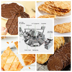 Équipement de production personnalisé pour gaufres écrasées Fabricant de machines à gaufres Usine - Product Image 6