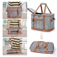 Sac isotherme pour pique-nique, nouveau design 2024, sac isotherme pour livraison de nourriture, sac thermique personnalisé, extérieur, avec réponse très rapide
