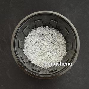 Granulés de résine plastique transparente haute brillance pour extrusion, prix de gros, qualité alimentaire et médicale, GPPS GP525, moulage haute résistance, directement de l'usine - Product Image 4