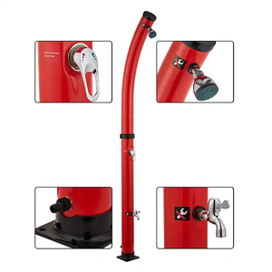 Kangrun 2025 NOUVEAU 20L Red Bend Body PVC Écologique Économie d'énergie Piscine Autoportante <span class=keywords><strong>Douche</strong></span> <span class=keywords><strong>Solaire</strong></span> Extérieure <span class=keywords><strong>Douche</strong></span> de Jardin - Product Image 3