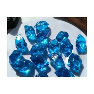 Cuentas de Vidrio Decorativas CHANGQI CSP-CA 3D de Alta Calidad, Color Azul <span class=keywords><strong>Caribeño</strong></span>, 15*25mm, para Fogatas y Paisajismo - Product Image 2