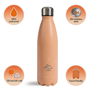 Bouteille d'eau isotherme NORTHFOX 500ml 750ml en acier inoxydable certifiée BSCI LFGB FDA, gourde sport personnalisable avec logo - Product Image 1