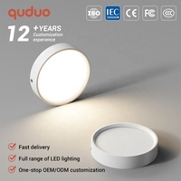 Plafonnier LED encastré en fer noir et blanc, 7W, 12W, 15W, 24W, pour bureau, hôtel, maison, villa, installation facile