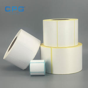 Rouleau d'étiquettes thermiques personnalisées OEM haute sensibilité 3x5 pouces 135 g/m² pour système d'inventaire de détail, étiquette adhésive 100x150 mm - Product Image 2