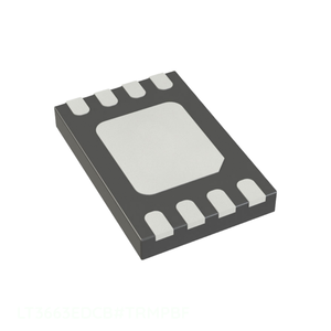 Composant électronique puce LT3663EDCB # TRMPBF En stock 8 WFDFN Circuit intégré de gestion de l'alimentation (PMIC) à contacts apparents, régulateur BUCK réglable 1.2A 8DFN - Product Image 1