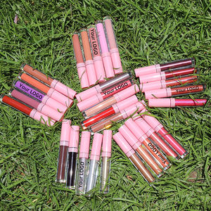 HEYUE nouveau brillant à lèvres cosmétique imperméable à l'eau maquillage des lèvres de marque privée Tubes de logo personnalisé brillant à lèvres brillant - Product Image 4