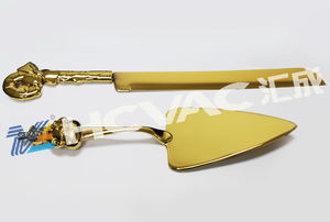 เครื่องเคลือบโลหะ PVD สำหรับเครื่องครัวสแตนเลส โรงงานชุบไทเทเนียมสีทอง - Product Image 3