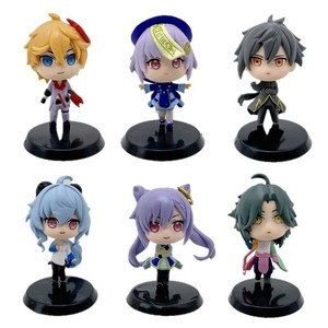 Figurines <span class=keywords><strong>Genshin</strong></span> <span class=keywords><strong>Impact</strong></span> en gros : <span class=keywords><strong>Paimon</strong></span>, Klee, Hu Tao – Figurines d'anime en position de combat, boîte mystère, jouets, poupées, approvisionnement en vrac - Product Image 6