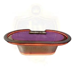 Qualità di Fascia Alta Tavolo Da <span class=keywords><strong>Poker</strong></span> Casino HA CONDOTTO LA Luce - Product Image 1