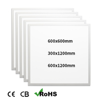 RA80 110lm/w 3CCT 2x2 2x4 Led Plafonnier 60x60 1200X300 Rétro-Éclairé Lumière 50w 60W 80W 100W Led Panneau Lumineux