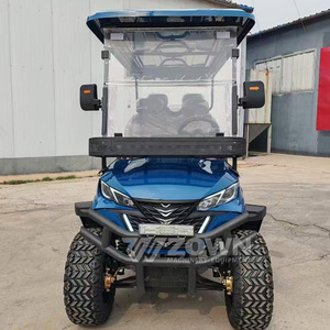 Carrito de golf turístico a batería con marco amortiguador para atracciones turísticas grandes y viajes diarios - Product Image 3