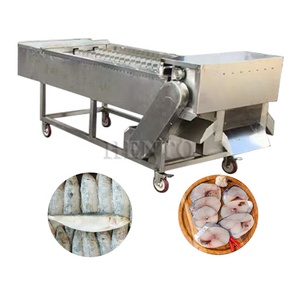 Máquina Cortadora de Carne <span class=keywords><strong>en</strong></span> Cubos de Acero Inoxidable / Máquina Cortadora de Cabeza de Pescado / Máquina Cortadora de Pescado Congelado - Product Image 2