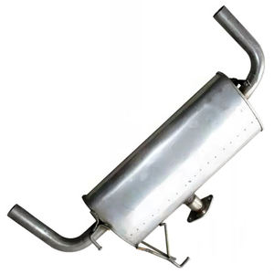 Tubo de escape Sección trasera Silenciador de escape simple a doble para Mitsubishi Lancer para sistema de escape - Product Image 3