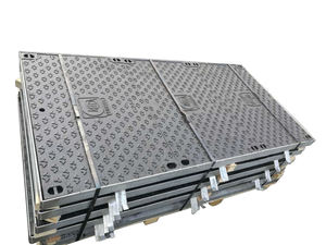 EN124 연성 주철 위생 하수도 맨홀 커버 철 서 아프리카 텔레콤 B125 - Product Image 2