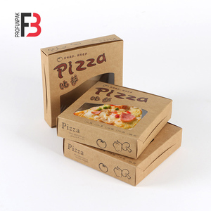 hecho eco diseño personalizado caja de pizza gran fábrica laminada corrugada caja de papel para pizza - Product Image 1