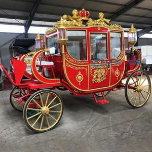 2026 Hot--sell Electric Royal Carriage <b>Horse</b> Drawn Carriage <b>Cinderella</b> <b>Horse</b> Carriage Elegant <b>Horse</b> Carriage Product - Product Image 3