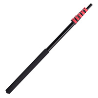 Perche télescopique en aluminium 540 cm avec système de verrouillage Flip Cam pour le nettoyage des fenêtres à domicile, haute portée, compatible programme OEM, commande en gros