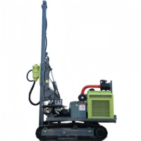 Pile-drives hydrauliques diesel sur chenilles haute performance pour les installations photovoltaïques et les fondations de construction