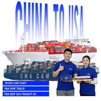 Transit de marchandises entre entrepôts Chine-UE, transitaire DDP, taxes payées, livraison porte-à-porte, transport maritime et routier, fournisseur Amazon FBA, retrait DDP DDU