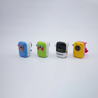Taille-crayon créatif pour petite maison Robot de dessin animé Papeterie à manivelle pour étudiants Design mignon par le fournisseur