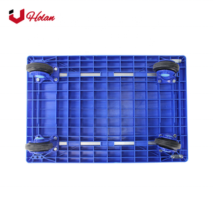 Uholan जे एस-300 थोक मूल्य प्लास्टिक मंच चुप बंधनेवाला टिकाऊ ट्राली रबर पहियों स्टेनलेस - Product Image 6