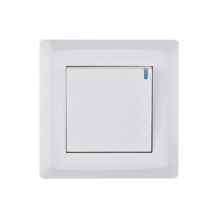 Factory Wholesale Cheap Electrical Home Use Power UK Standard Blank White Switches and Socket Light Wall Switches Outlet