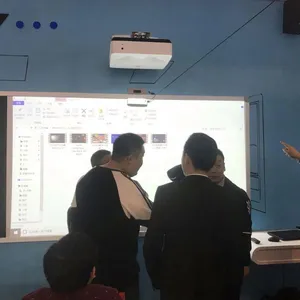 100 Zoll Finger Touch tragbares interaktives Smart Board für Bildung