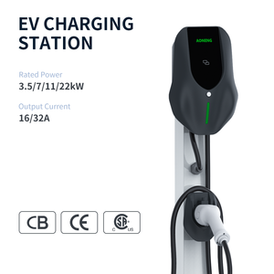 Chargeur mural pour véhicule électrique AONENG 3,5 kW 7 kW 22 kW Type 2 OCPP 1.6J IP 65 Wallbox pour voiture - Product Image 1