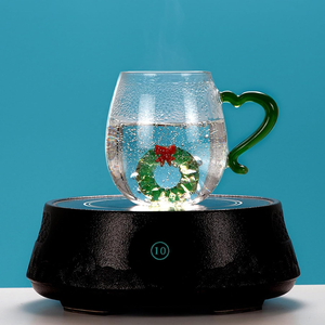 Taza de Café de Vidrio de Sodacal de 16 oz, Diseño Moderno, Regalos de Navidad, Libre de BPA, Apta para Microondas y Lavavajillas, para Hombres y Mujeres - Product Image 4