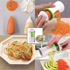 Trancheuse à légumes en spirale robuste en plastique, pour spaghetti de courgette, ustensile de cuisine - Product Image 2