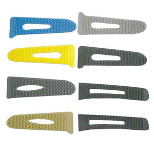 Vestes de manchette en PVC <span class=keywords><strong>auto</strong></span>-adhésives écologiques avec crochet et boucle pour accessoire de vêtement lavable au poignet - Product Image 4