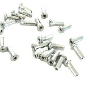 Bicycle Spoke <b>Caps</b> Silver Metal Durable Wheel Accessories For <b>Mountain</b> Bike - Product Image 1