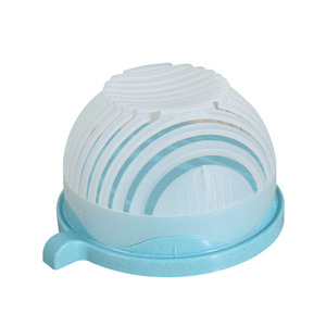 <b>Multifunctional</b> Salad <b>Cutter</b> Bowl Quick <b>Vegetable</b> Fruit Salad Maker Strainer Bowl Kitchen Salad Cutting Tool - Product Image 3