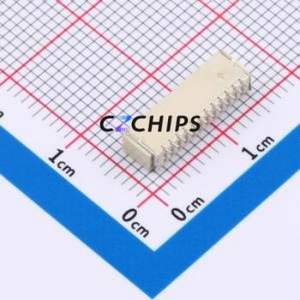 WAFER-SH1.0-12PWB Wire-to-Board Pin Header SMD,P=1mm,Horizontal Mount Connector 1x12P 1mm Horizontal Mount SH - Product Image 2