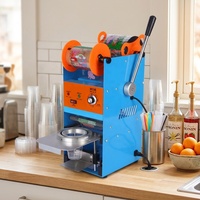 Machine à sceller les gobelets en plastique pour boissons, de style commercial, électrique, de haute qualité, nouvelle génération, pour bubble tea