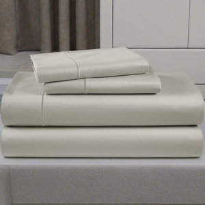 Tấm & gối trường hợp bộ 4 pcs vải sang trọng tấm ga trải giường Bạc bedsheet bedding <span class=keywords><strong>Set</strong></span> bedding <span class=keywords><strong>Set</strong></span> - Product Image 6