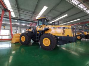 Chargeuse sur pneus de grande taille améliorée avec certificat, prix compétitif, machine de construction de 8 tonnes, chargeuses frontales avec godet à dents - Product Image 3