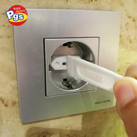 Cache-prise de sécurité blanc pour bébé PGS PRODIGY OL007 Brésil/Uruguay en plastique ABS, protection enfant, Guangdong