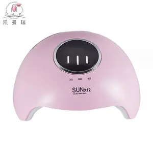 54W SUN X12 UV LED Nail Lamp 18 Bulbs Double hands Professional Gel Polish LED Nail Dryer